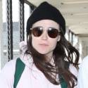 Ellen Page Breezes Thru LAX Amid Feud With Chris Pratt