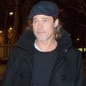  Brad Pitt Attends Close Pal Thomas Houseago's Exhibit In Paris