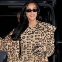 Kim Kardashian Struts Her Stuff In Head-To-Toe Leopard In Paris