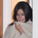 Selena Hides Behind Her Oversized Sweater
