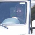 Britney Tools Around In Her G-Wagon