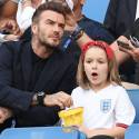 See David Beckham Steal Candy From Daughter Harper!