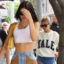 Hailey Baldwin And Kendall Jenner Strut Their Stuff In Beverly Hills