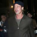 Brad Pitt Enjoys Date Night At The Theater ... Without A Date!