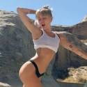 Miley Cyrus Posts A HUGE Gallery Of Pix From Her Sexy Desert Getaway