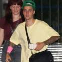 Justin Bieber Goes To Church Solo ... With An IV In His Arm!