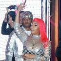 Nicki Minaj Bears Her Body At Fendi Collab Launch Party