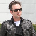 David Arquette Hits Up In&Out With Hand Injury