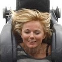 Geri Halliwell Goes For A Wild Ride With Her Family